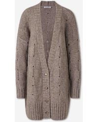 ELY ELY - Plaid Cardigan - Lyst