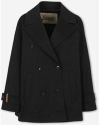Herno - Short Trench Coat - Lyst