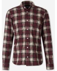 Vincenzo Di Ruggiero - Cotton Plaid Shirt - Lyst