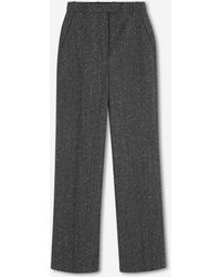 McQueen - Wool Dress Pants - Lyst