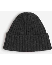 Fedeli - Ribbed Cashmere Hat - Lyst