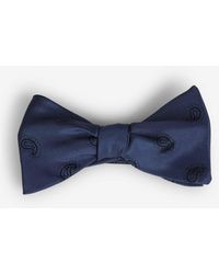 Petronius - Paisley Silk Bow Tie - Lyst