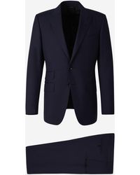 Tom Ford - Plain Wool Suit - Lyst