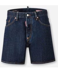 DSquared² - Bro Denim Bermuda Shorts - Lyst