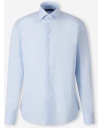 Canali - Cotton Dress Shirt - Lyst