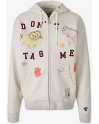 Maison Mihara Yasuhiro - Kids Doodle Zip-Up Sweatshirt - Lyst