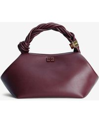 Ganni - Bou Ledertasche - Lyst