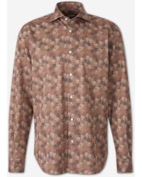 Vincenzo Di Ruggiero - Printed Cotton Shirt - Lyst