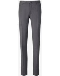 PT Torino - Slim Wool Pants - Lyst