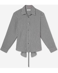 Agolde - Theo Striped Shirt - Lyst