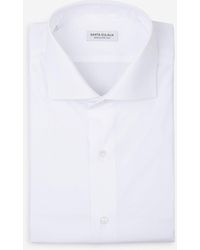 Santa Eulalia - Plain Cotton Shirt - Lyst
