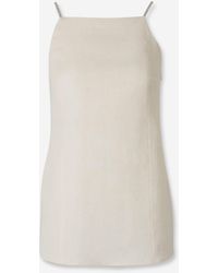 Peserico - Linen Tank Top - Lyst