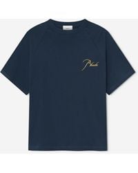 Rhude - Rundhals-T-Shirt - Lyst