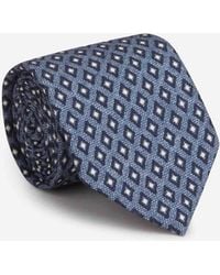 Santa Eulalia - Geometric Pattern Tie - Lyst