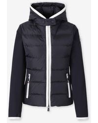 Moncler - Down Vest With Sherpa Lining - Lyst