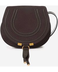 Chloé - Borsa A Tracolla Marcie Saddle - Lyst