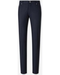 Marco Pescarolo - Cashmere Straight Leg Trousers - Lyst
