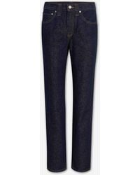 KHAITE - Cotton Straight Leg Jeans - Lyst