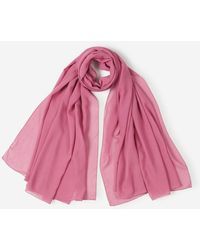 Santa Eulalia - Plain Silk Scarf - Lyst
