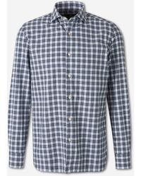 Luigi Borrelli Napoli - Plaid Print Shirt - Lyst