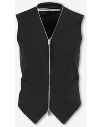 Alexander Wang - Zip-Up Vest Top - Lyst