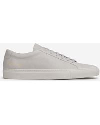 Common Projects - Low-Top Leather Sneakers - Lyst