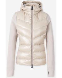 Moncler - Down Vest With Sherpa Lining - Lyst