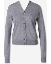 Alexander Wang - Fine Wool Cardigan - Lyst