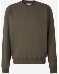 Santa Eulalia - Plain Cotton Sweatshirt - Lyst