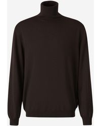 Zanone - Gestrickter Wollpullover - Lyst