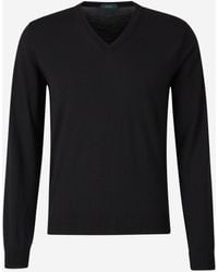 Zanone - Wool Knitted Sweater - Lyst