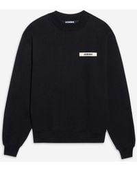 Jacquemus - Grosgrain Logo Sweatshirt - Lyst
