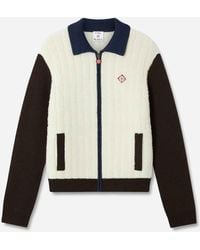 CASABLANCA - Café Culture Knit Jacket - Lyst