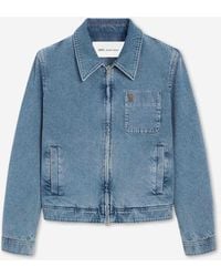 Ami Paris - Casual Denim Jacket - Lyst