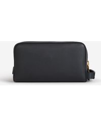 Tom Ford Leather Zipper Toiletry Bag - Black