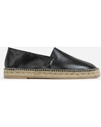 Ami Paris - Leather Espadrilles - Lyst