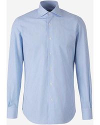 Santa Eulalia - Striped Cotton Shirt - Lyst