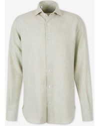 Vincenzo Di Ruggiero - Plain Shirt Wool Cotton - Lyst