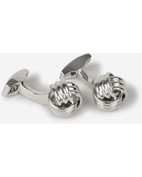 Tateossian - Cable Knot Cufflinks - Lyst