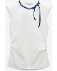 Dorothee Schumacher - Plain T-Shirt With Bow - Lyst