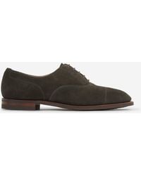 Crockett & Jones - Suede Oxford Shoes - Lyst
