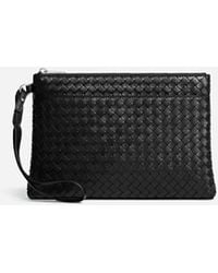 Bottega Veneta - Braided Leather Toiletry Bag - Lyst