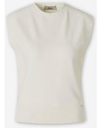 Herno - Knitted Vest - Lyst