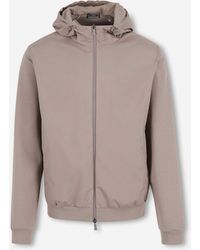 Herno - Technical Jacket With Hood - Lyst
