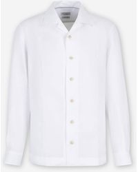 Brunello Cucinelli - Linen Casual Shirt - Lyst