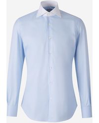 Santa Eulalia - Cotton Dress Shirt - Lyst
