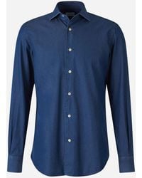 Santa Eulalia - Denim Design Shirt - Lyst