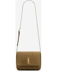 Saint Laurent - Borsa A Spalla Niki Satchel - Lyst
