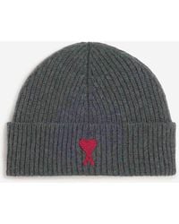 Ami Paris - Cappello Maglia Lana - Lyst