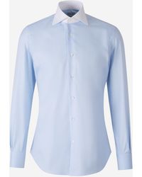 Santa Eulalia - Cotton Dress Shirt - Lyst